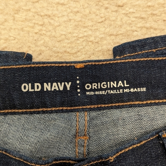 OLD NAVY ORIGINAL MID-RISE JEANS, SZ 6 - Picture 5 of 6
